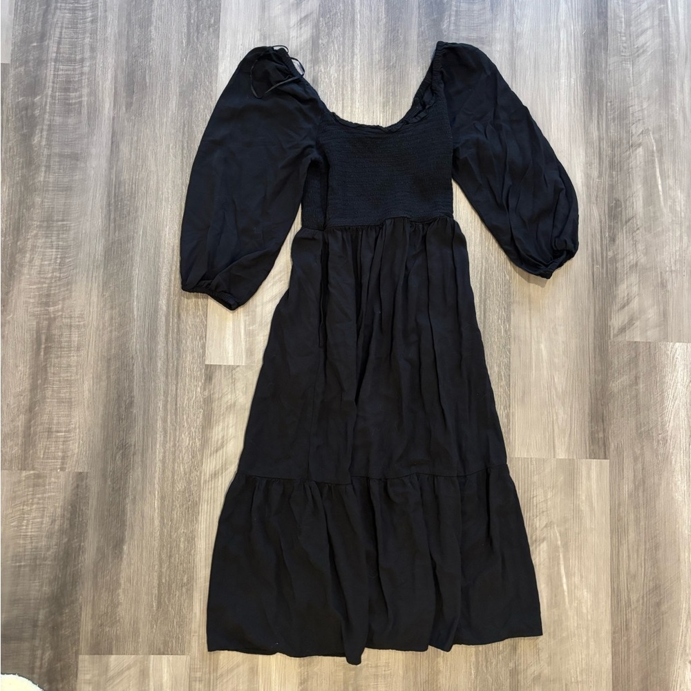 GAP Black Long Sleeve Women's Dress